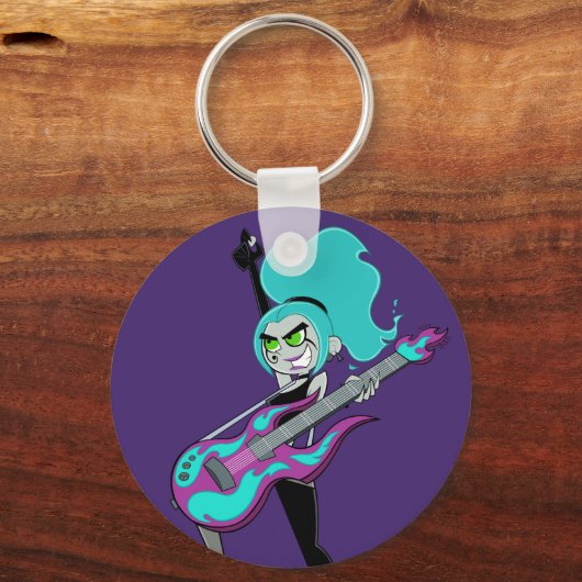 Ember McLain ROCK ON Schlüsselanhänger (Vorderseite)