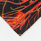Ember Neural Radiance Fleece Blanket (Ecke)