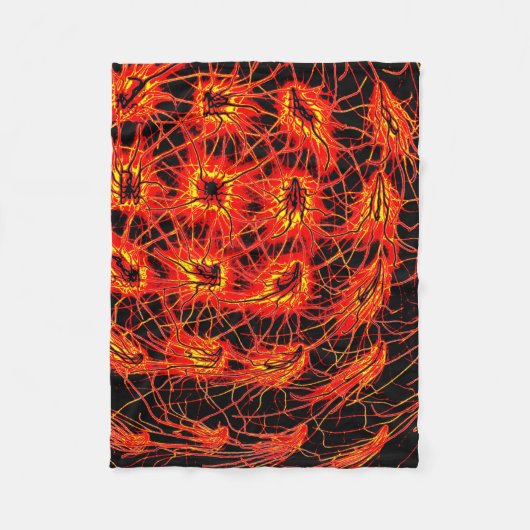 Ember Neural Radiance Fleece Blanket (Vorderseite)