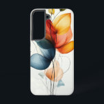 Ember Petal Samsung Galaxy Hülle<br><div class="desc">Ember Petal Warm gefärbte Blütenblätter leuchten wie Feuermelder in einem sanften Sonnenaufgang.</div>