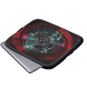 Ember-Reaktor Laptopschutzhülle (Vorne Knopf)
