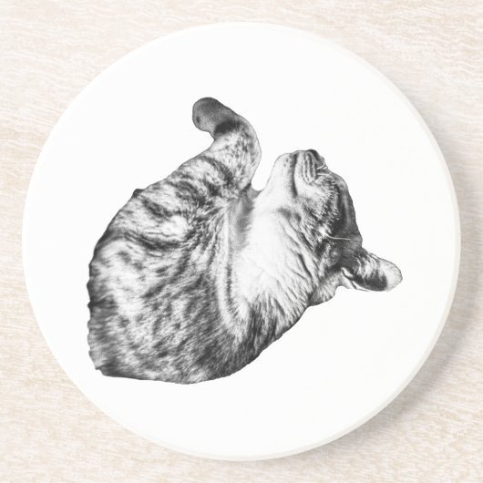 Ember-Step Purr Getränkeuntersetzer (Vorne)