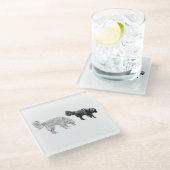 Ember Table, Scentwork Scene Glasuntersetzer (Schrägansicht)