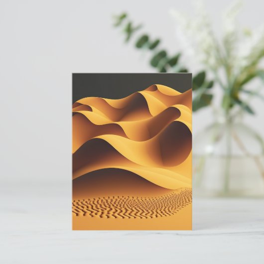 Ember Valleys Postkarte (Stehend Vorderseite)