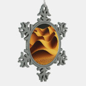 Ember Valleys Schneeflocken Zinn-Ornament (Links)