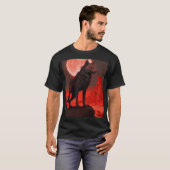 Ember Wolf: Wächter der Schwarzen Wüste T-Shirt (Vorne ganz)