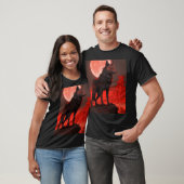 Ember Wolf: Wächter der Schwarzen Wüste T-Shirt (Unisex)