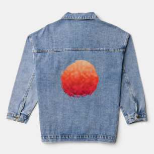Emberblush-Anstieg Jeansjacke
