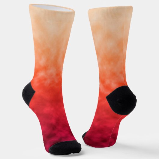 Emberblush-Anstieg Socken (Gewinkelt)