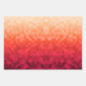 Emberblush Rise Geschenkpapier Set (Vorderseite 3)