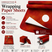 Emberdeep-Waschgang Geschenkpapier Set