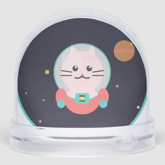 Emberfang Spider Snow Globe + Space Cat  Schneekugeln (Rückseite)