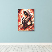 Emberheart Empresse Leinwanddruck (Insitu (Holzboden))