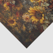 Ember's Of Autumn Fox Collage Tissue Paper Seidenpapier (Ausschnitt)