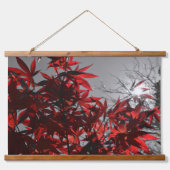 Embers of Autumn Wandteppich Mit Holzrahmen (Vorne)