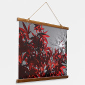 Embers of Autumn Wandteppich Mit Holzrahmen (Gewinkelt)