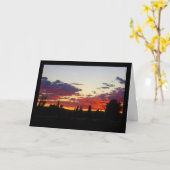 Embers of Twilight Landschaft Karte (Gelbe Blume)