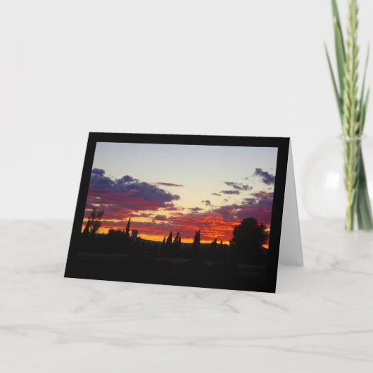 Embers of Twilight Landschaft Karte (Vorderseite)