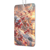 Embers of Winter Red Berries Snow Autolufterfrischer (Links)