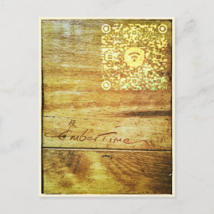 'Embertime' vergessene Gitarrenlieder Postkarte