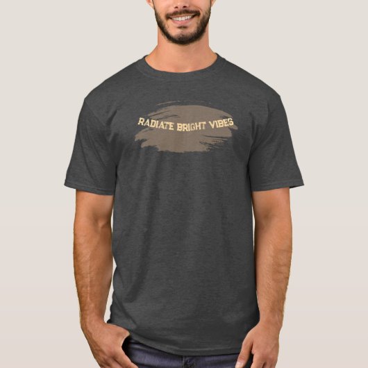 "EMBERWAVE" Helle Vibes Design T-Shirt (Vorderseite)