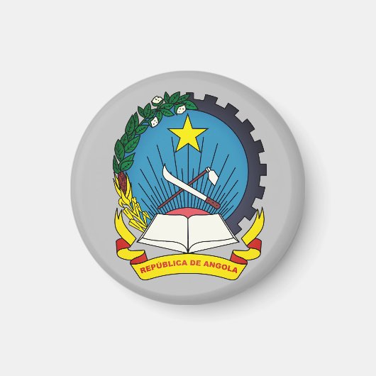 Emblem Angolas Magnet (Vorne)