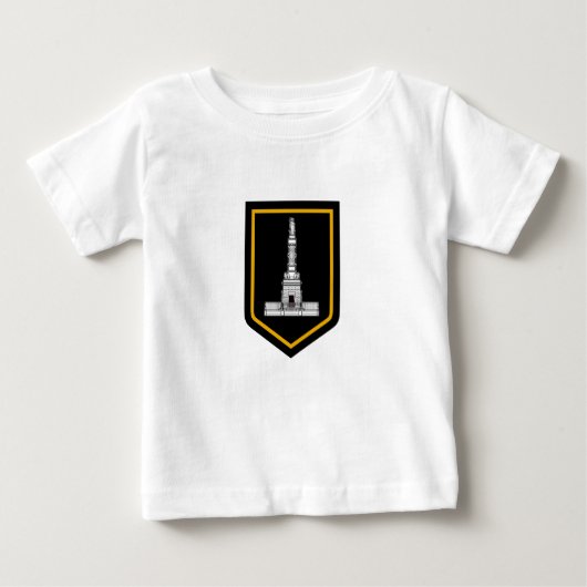 Emblem Baltimore, Maryland Baby T - Shirt (Vorderseite)