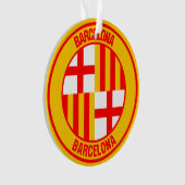 Emblem der Barcelona-Runde Ornament (Vorderseite)