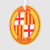 Emblem der Barcelona-Runde Ornament (Vorderseite)