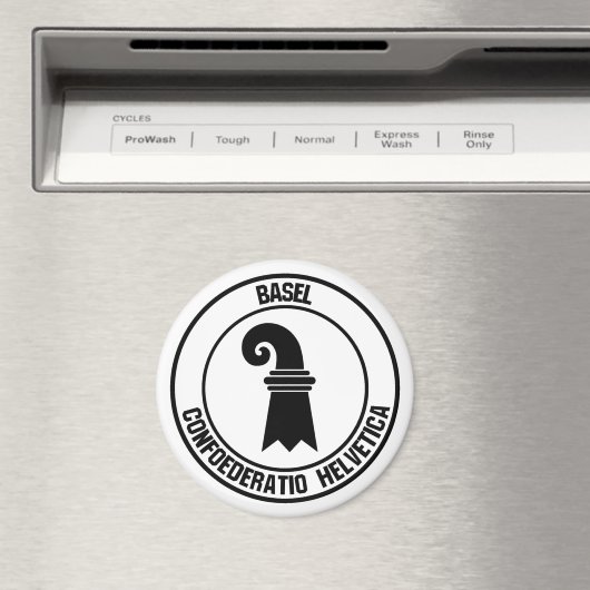 Emblem der Basler Runde Magnet (In Situ (Geschirrspüler))