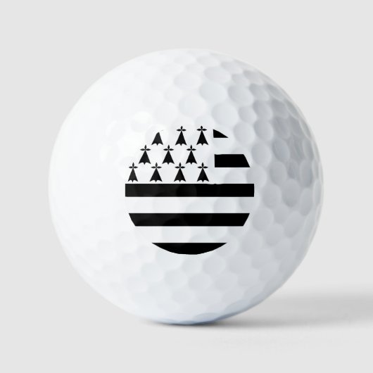 Emblem der Bretagne Golfball (Vorderseite)