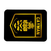 Emblem der Cayman-Inseln Magnet (Horizontal)