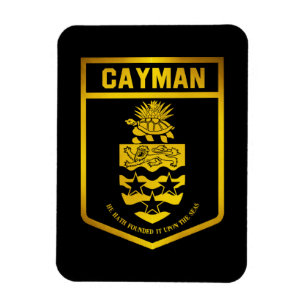 Emblem der Cayman-Inseln Magnet