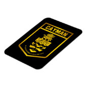 Emblem der Cayman-Inseln Magnet (Linke Seite)