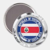 Emblem der Costa Rica Magnet (Vorderseite/Rückseite)