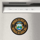 Emblem der Costa Rica Magnet (In Situ (Geschirrspüler))
