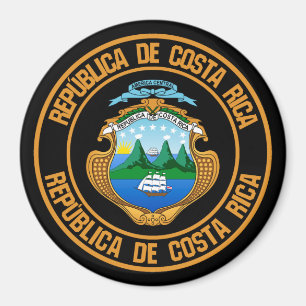 Emblem der Costa Rica Magnet