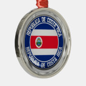 Emblem der Costa Rica Ornament Aus Metall (Rechts)