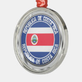 Emblem der Costa Rica Ornament Aus Metall (Links)