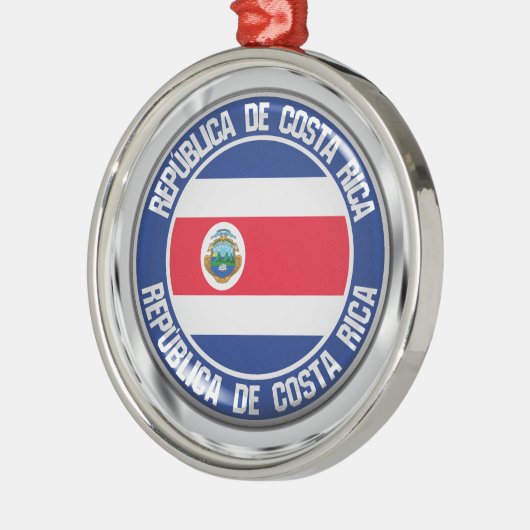 Emblem der Costa Rica Ornament Aus Metall (Links)