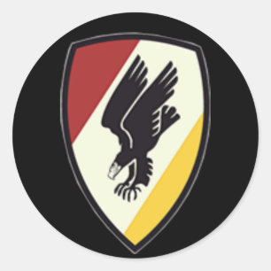 Emblem der deutschen Luftwaffe WW2 Stab/KG30 Runder Aufkleber