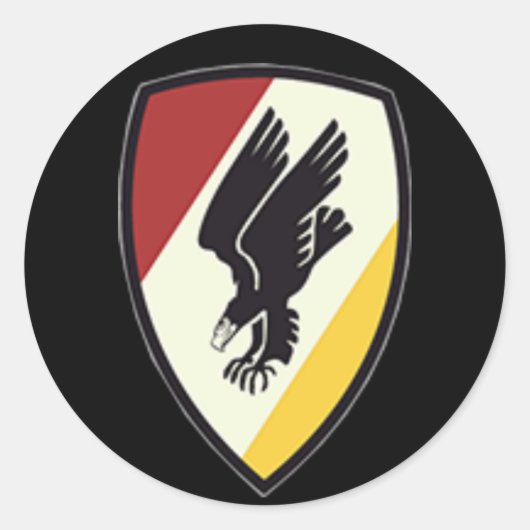 Emblem der deutschen Luftwaffe WW2 Stab/KG30 Runder Aufkleber (Vorderseite)