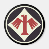 Emblem der Einheit WW2 der Luftwaffe I/JG1 Magnet (Vorne)