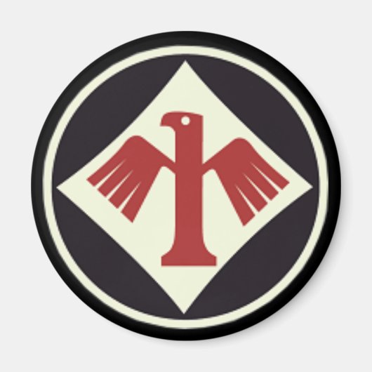 Emblem der Einheit WW2 der Luftwaffe I/JG1 Magnet (Vorne)