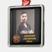 Emblem der Feuerwehr Ornament Aus Metall (Links)