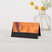 Emblem der Feuerwehr Platzkarte (Rückseite)