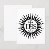 Emblem der Gesellschaft Jesu (Vorne/Hinten)