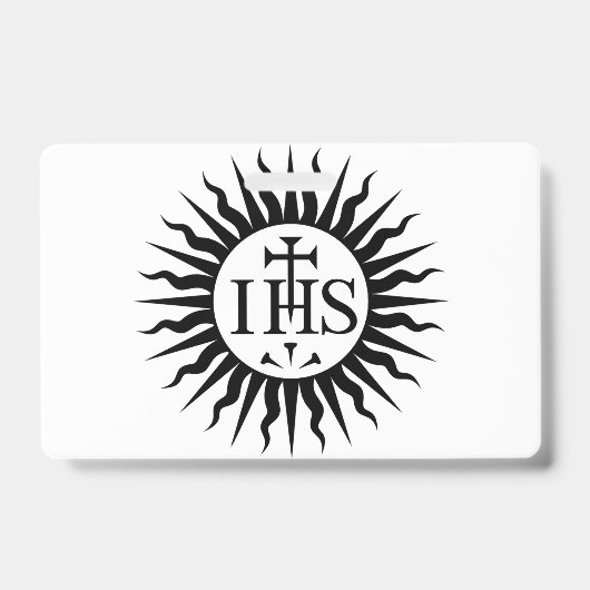 Emblem der Gesellschaft Jesu Ausweis (Vorderseite)