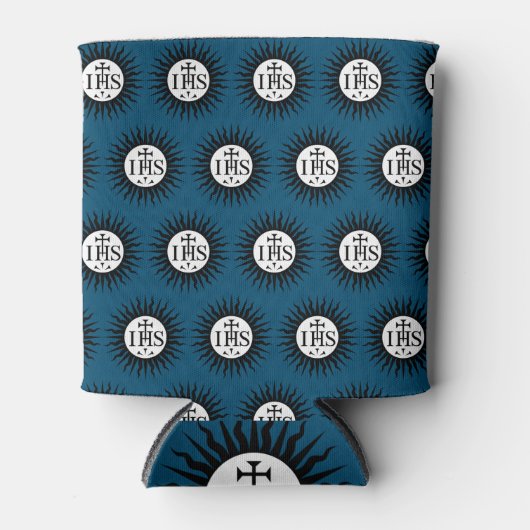 Emblem der Gesellschaft Jesu Dosenkühler (Vorderseite)