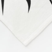 Emblem der Gesellschaft Jesu Fleecedecke (Ecke)